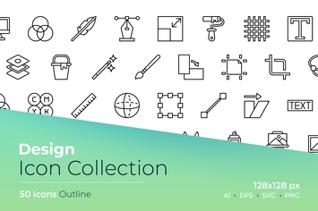 Design Outline Icon