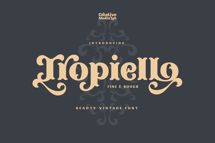 Tropiello Font