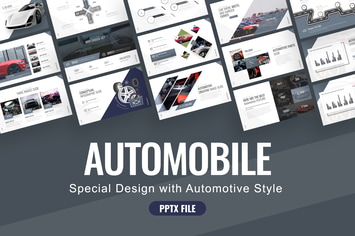 Automobile Transportation Powerpoint Template