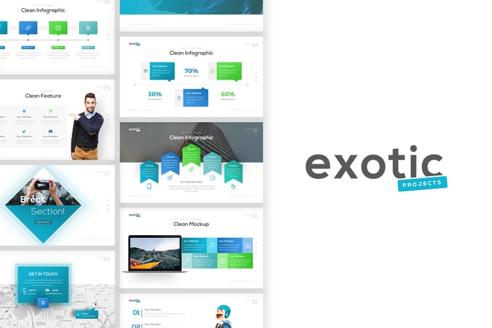 Exotic Project Presentation Template