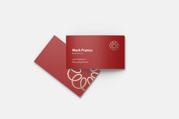 Realistic Business Card Mockup