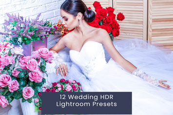 12 Wedding HDR Lightroom Presets