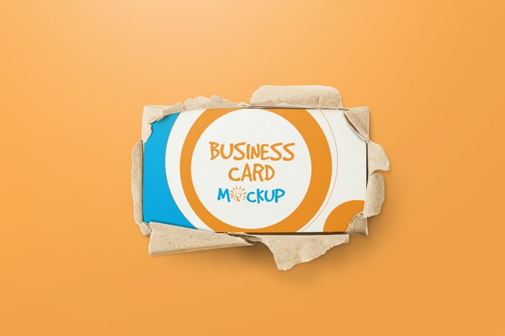 90x50 Business Card Mockups