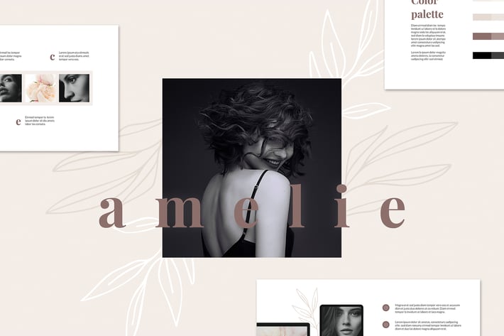 AMELIE Keynote Brand Guidelines
