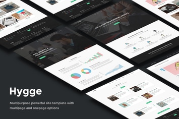 Hygge - Multipurpose Single/Multi Page Template