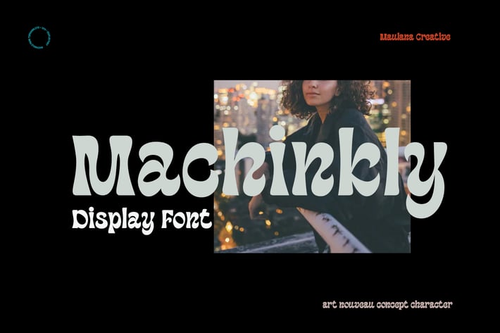 Machinkly Display Font