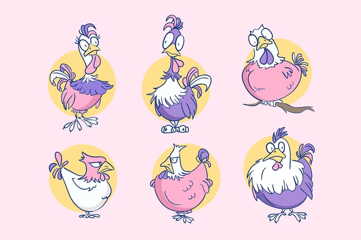 Chickens Clipart