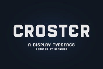 Croster - Display Typeface