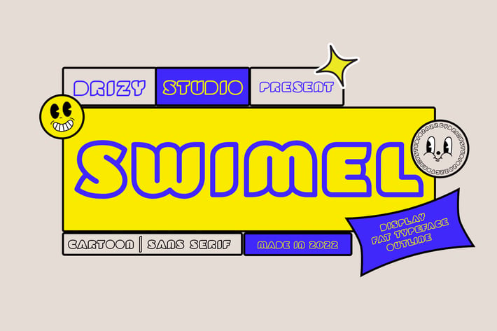 Swimel - Fun Font