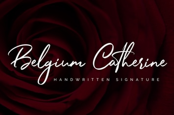 Belgium Catherine - Handwritten Signature