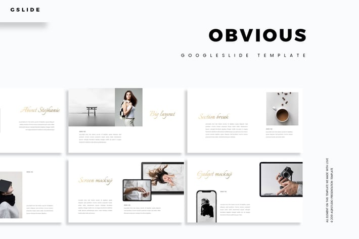 Obvious - Google Slide Template
