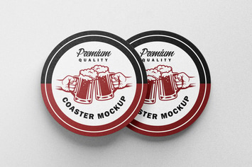 Coaster Mockup