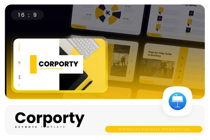 Corporty – Business Keynote Template