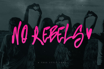 No Rebels Font