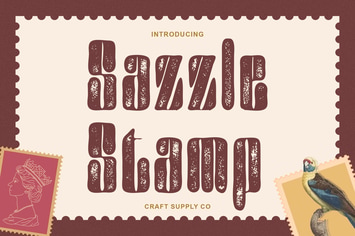 Sazzle Rounded Stamp