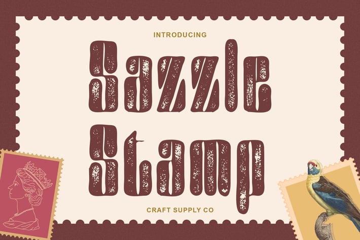 Sazzle Rounded Stamp