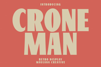 Croneman Retro Display Font