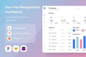 SASS File Management Dashboard