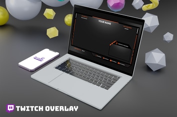 Gamecenter - Twitch Overlay Template