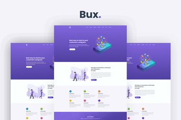 Bux - Startup and SaaS Template