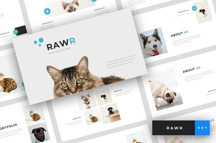 Rawr - Pet Service Keynote Template
