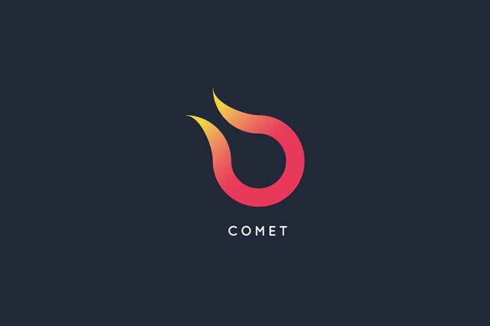 Comet Logo Template