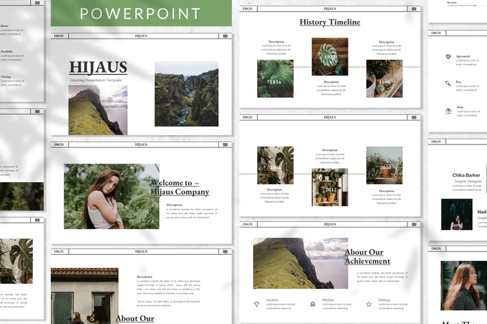 Hijaus - Nature Powerpoint Template