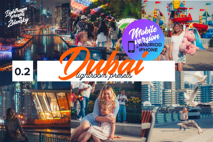 DUBAI  - Mobile Lightroom Presets
