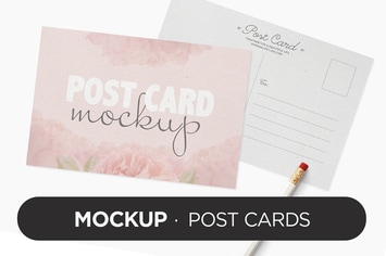 Postcard Mockup