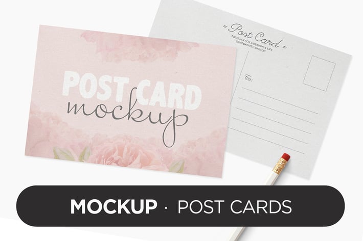 Postcard Mockup