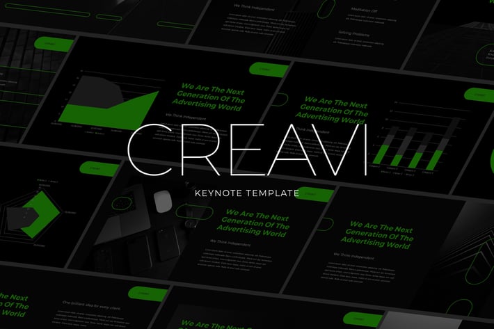 Creavi - Tech Theme Keynote Template