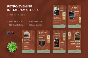 Retro Evening - Instagram Story