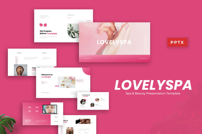 Lovelyspa - Spa Presentation Template