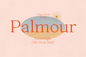 Palmour - Elegant Light Serif