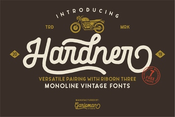 Hardner | Vintage Typeface