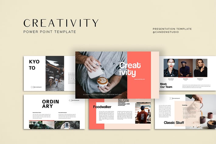 XHQ - Creativity Presentation Templates