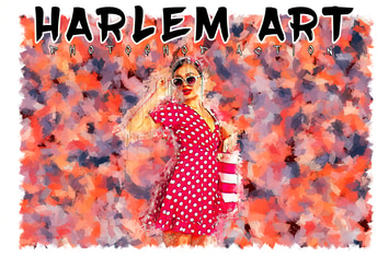 Harlem Art - Abstract Photoshop Action