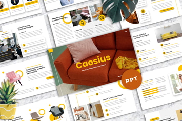 Caesius  - Furniture Powerpoint Templates