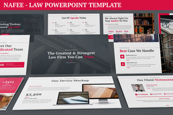 Nafee - Law Powerpoint Template