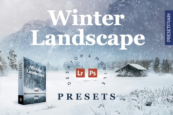 Winter Landscape Lightroom Presets