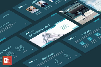Business Network PowerPoint Presentation Template