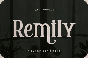 Remily – A Classy Serif Font