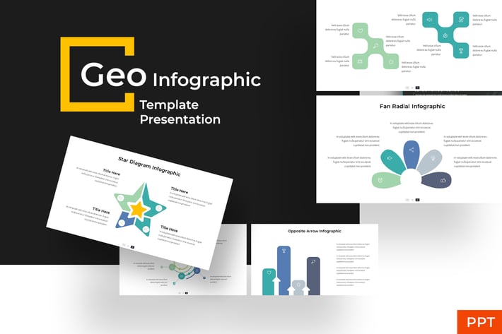 Geo Infographic Powerpoint Template