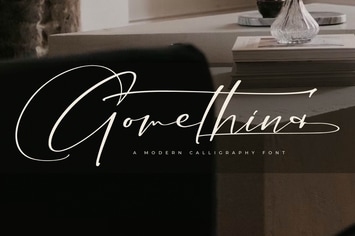 Gomethina Modern Calligraphy Font