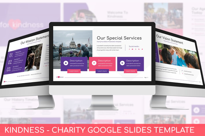 Kindness - Charity Google Slides Template