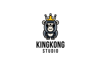 Kingkong Studio Logo Template