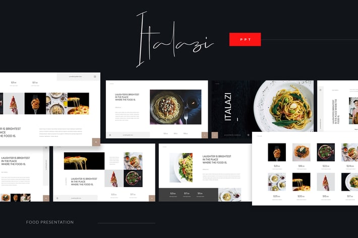 Italazi - Italian Food Powerpoint Template