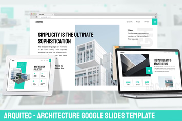 Arquitec - Architecture Google Slides Template