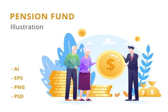 Pension Fund Illustration