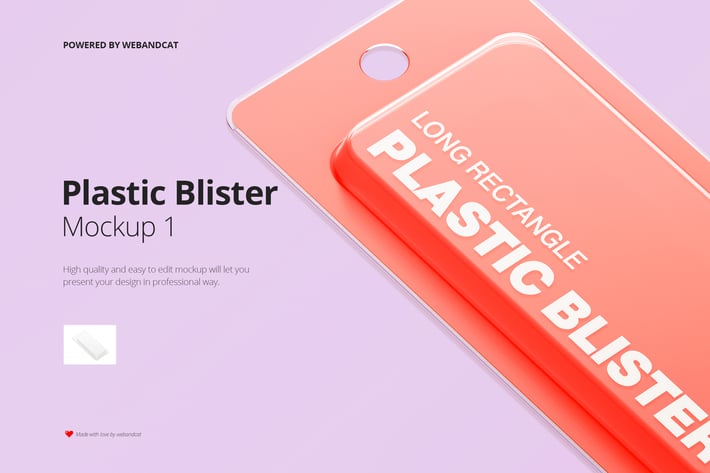 Plastic Blister Mockup